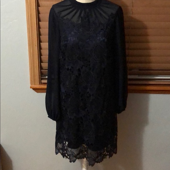 Ted Baker London Dresses & Skirts - Ted Baker Navy Lace Dress